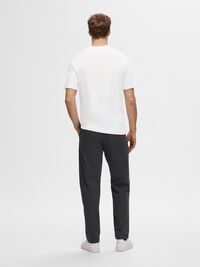 SHORT-SLEEVED RELAXED FIT T-SHIRT, Bright White, highres