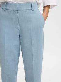 CROPPED TAPERED HOSE, Dusty Blue, highres