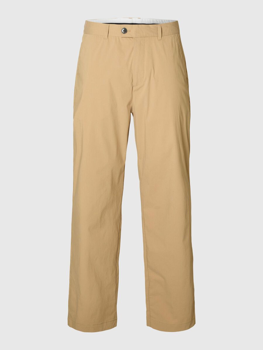 Selected 196 STRAIGHT-LEG TROUSERS, Kelp, highres - 16096751_Kelp_001.jpg