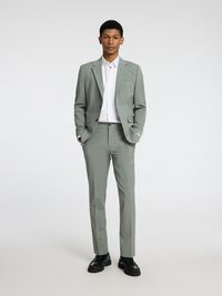 SLIM FIT ANZUGHOSE, Iceberg Green, highres