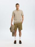 Selected KNITTED POLO SHIRT, Oatmeal, highres - 16092437_Oatmeal_1078017_008.jpg