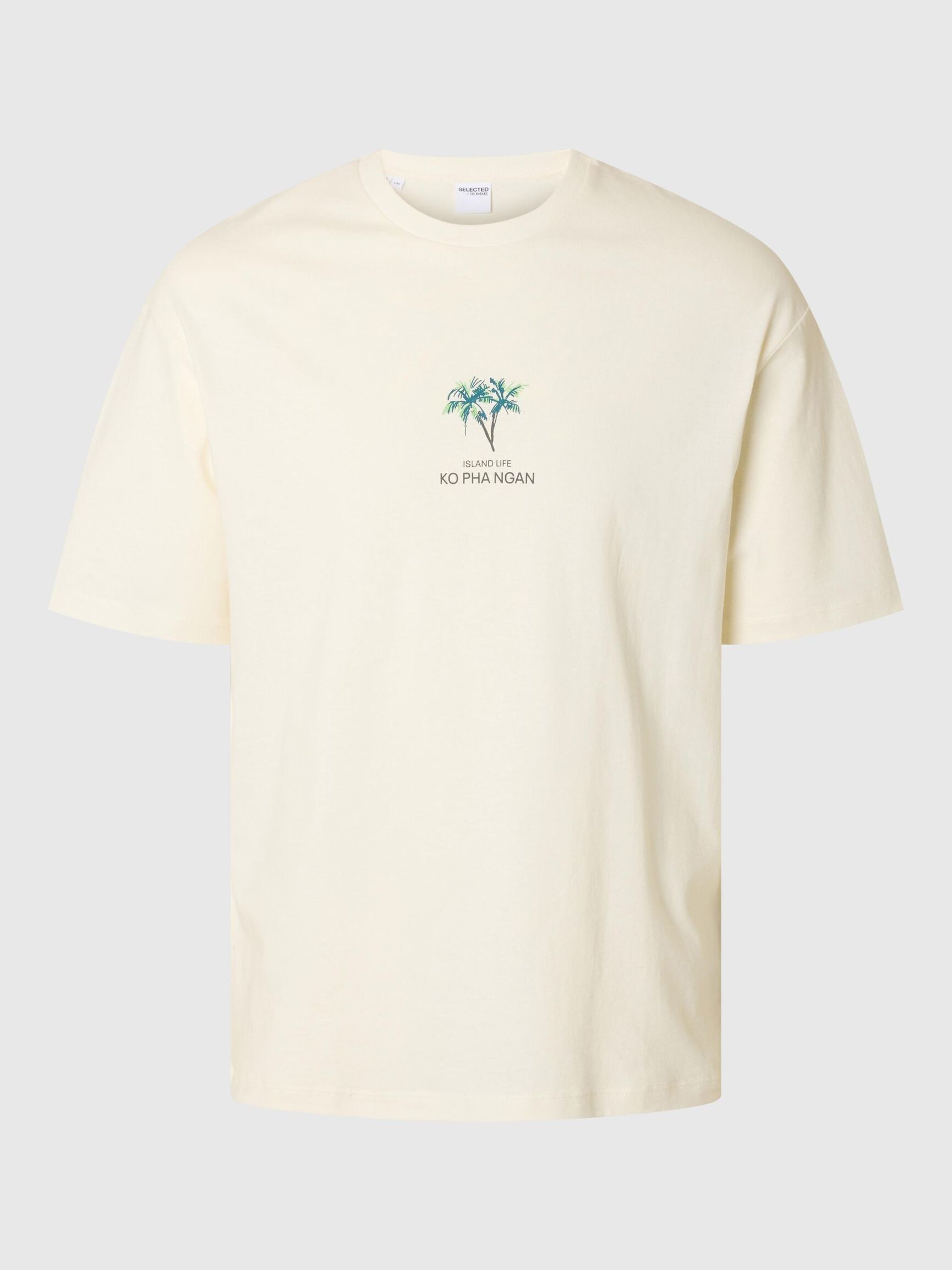 LOOSE FIT T-SHIRT, White Alyssum, highres