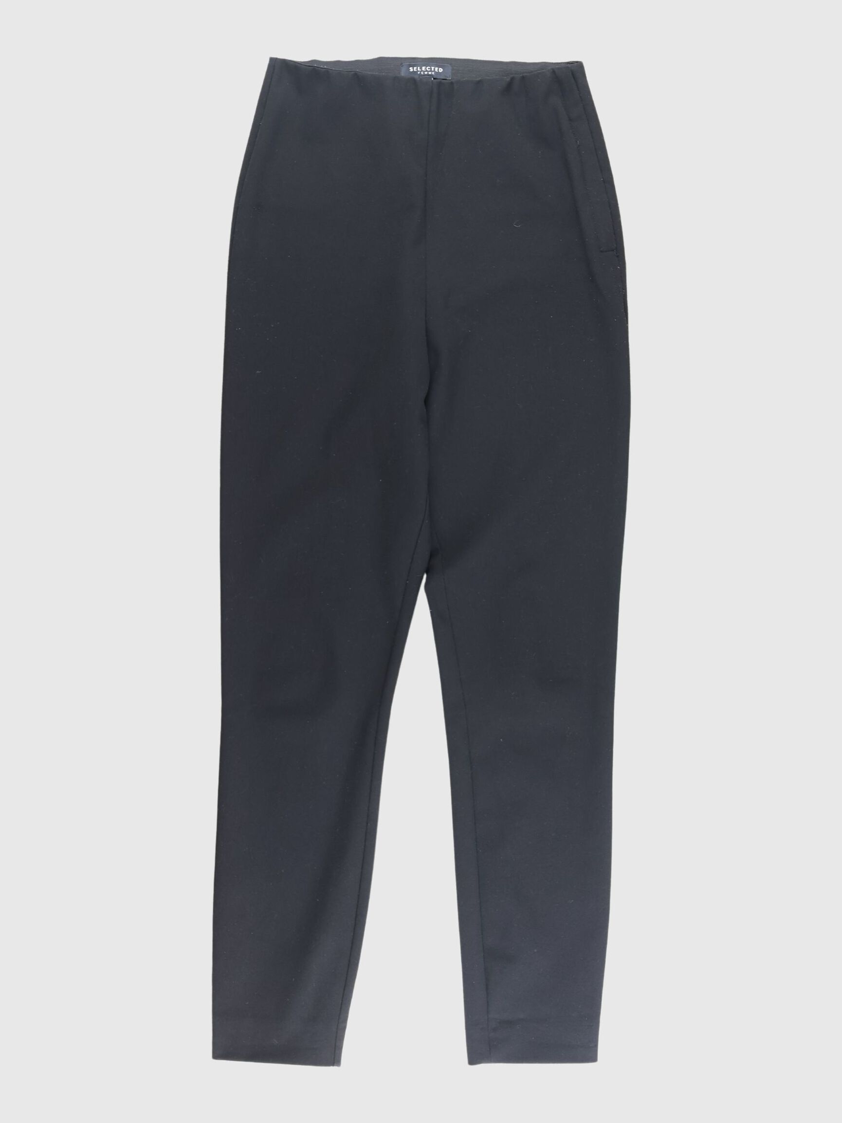 TROUSERS, Black, highres