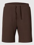 Selected WAFFLED SHORTS, Chocolate Brown, highres - 16094897_ChocolateBrown_001.jpg
