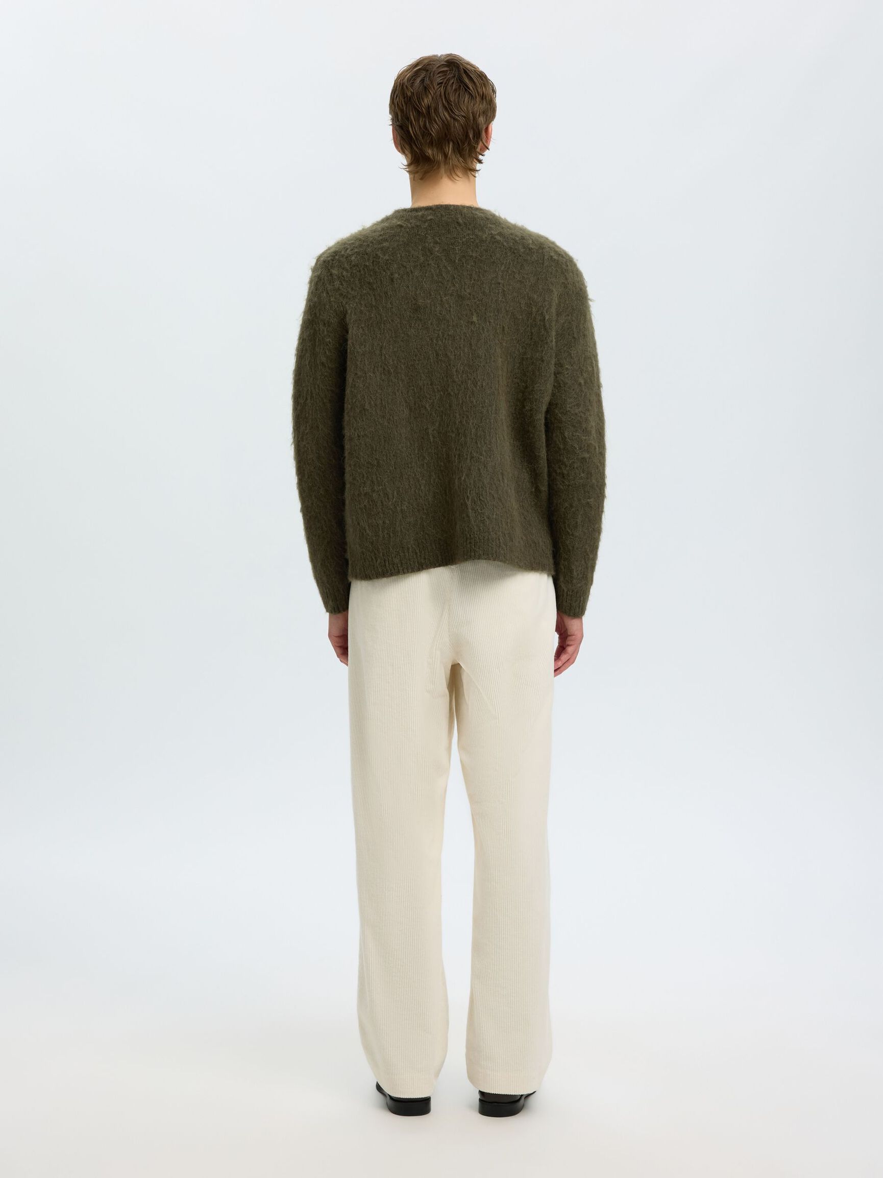COUPE DÉCONTRACTÉE CARDIGAN EN MAILLE, Forest Night, highres