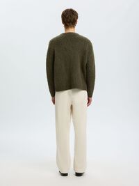 COUPE DÉCONTRACTÉE CARDIGAN EN MAILLE, Forest Night, highres