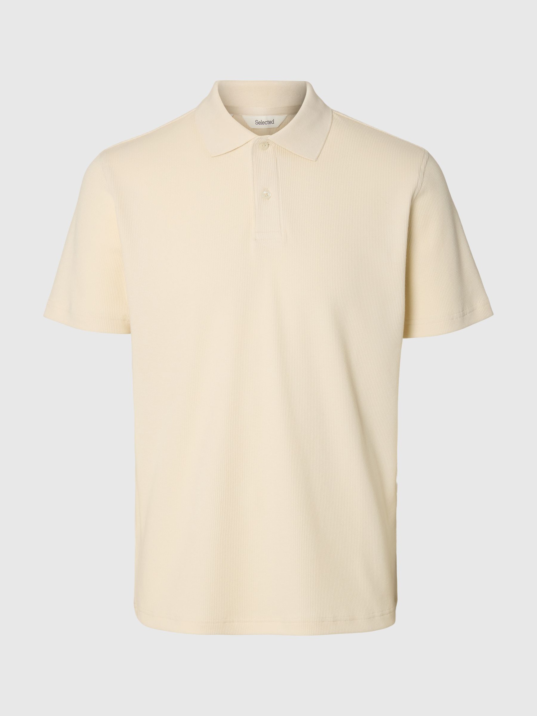 KORTE ÆRMER POLO, Birch, highres