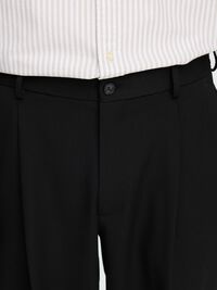 220 LOOSE FIT BROEK, Black, highres