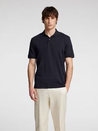 TEJIDO DE JACQUARD POLO, Sky Captain, highres