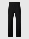 Selected 196 COTTON STRAIGHT-LEG TROUSERS, Black, highres - 16096748_Black_001.jpg