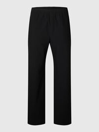 196 BAUMWOLL STRAIGHT LEG HOSE, Black, highres