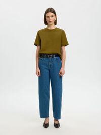 BOXY T-SHIRT, Fir Green, highres