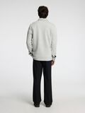 Selected KLASSISCHES OVERSHIRT, Light Grey Melange, highres - 16085115_LightGreyMelange_004.jpg
