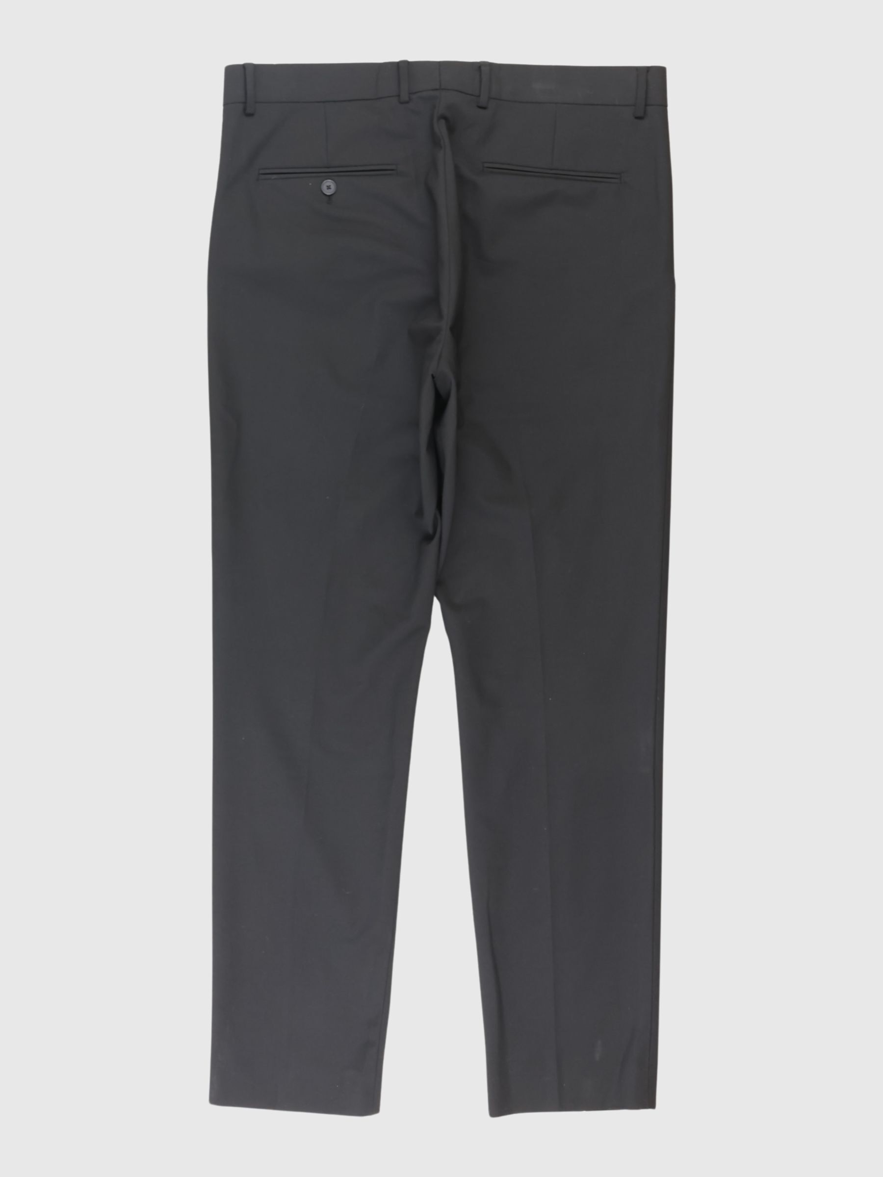 SLIM FIT TROUSERS, Black, highres