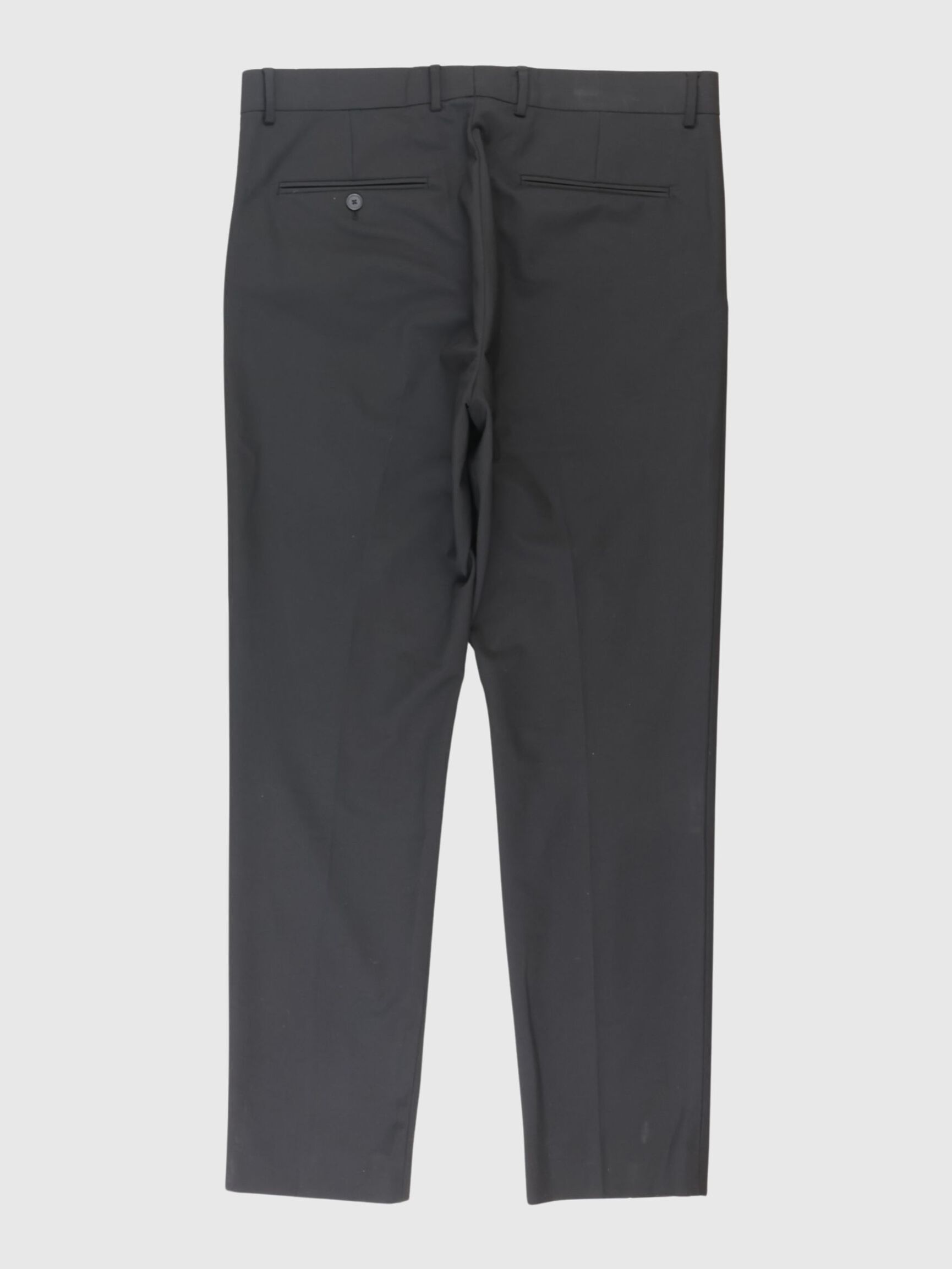 SLIM FIT TROUSERS, Black, highres