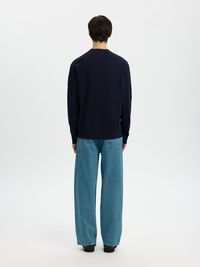 BAUMWOLL PULLOVER, Sky Captain, highres