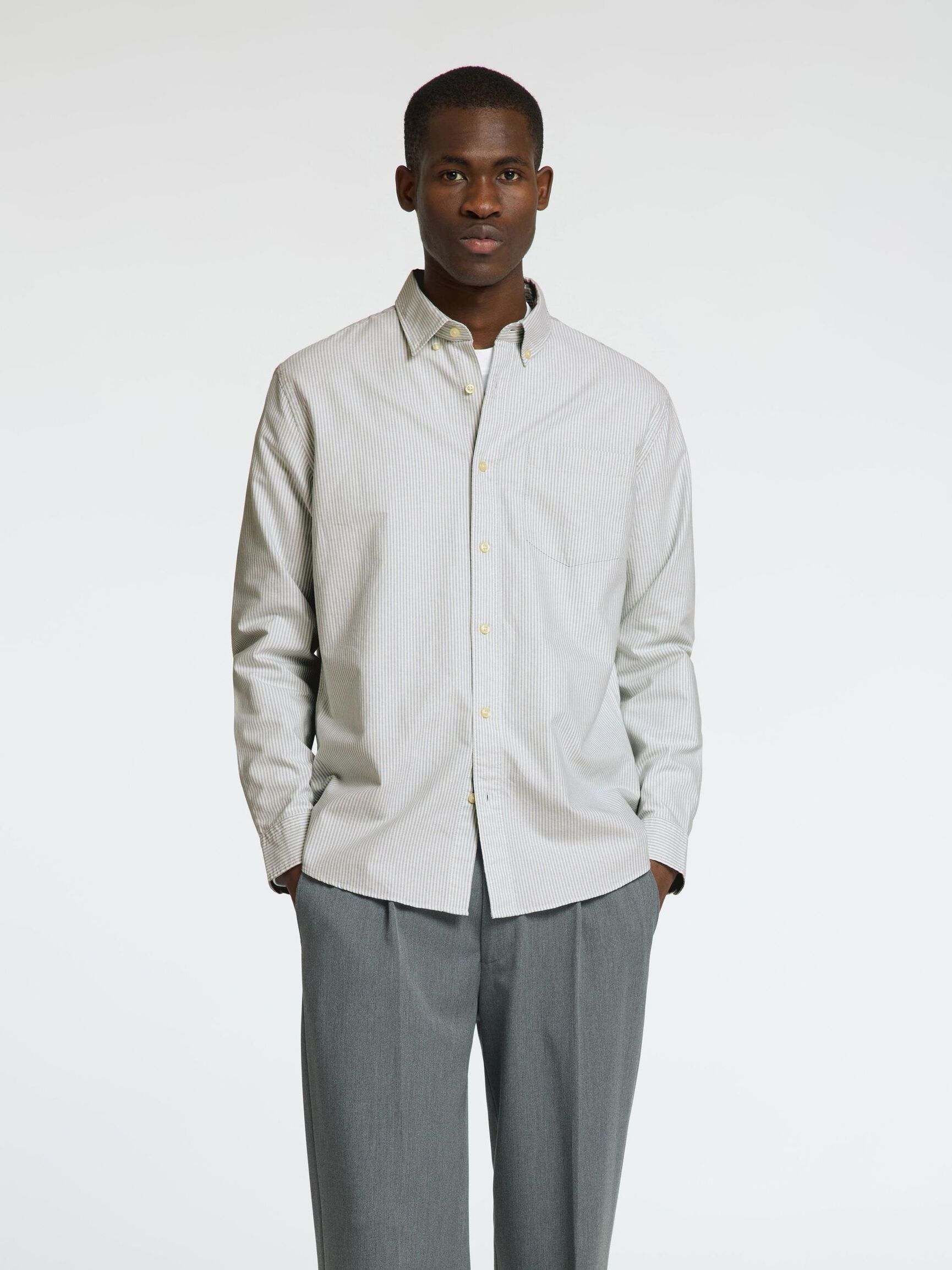 OXFORD SHIRT, Iceberg Green, highres