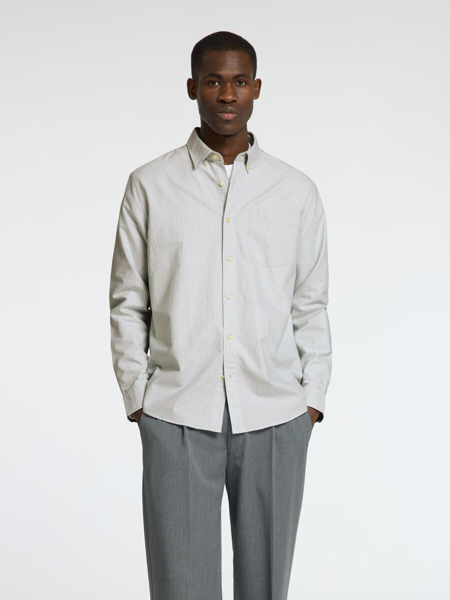 Selected OXFORD SHIRT, Iceberg Green, highres - 16077359_IcebergGreen_821744_003.jpg