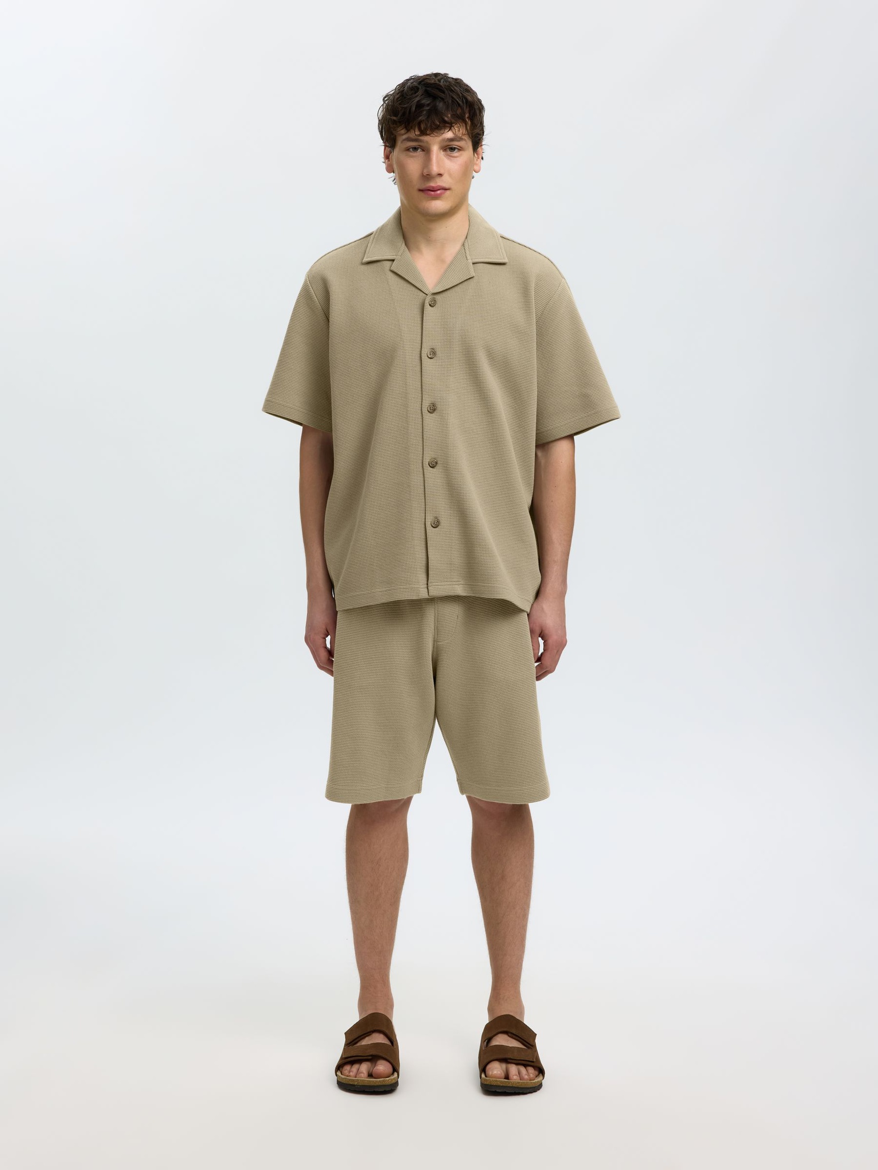 CAMICIA OVER, Vetiver, highres