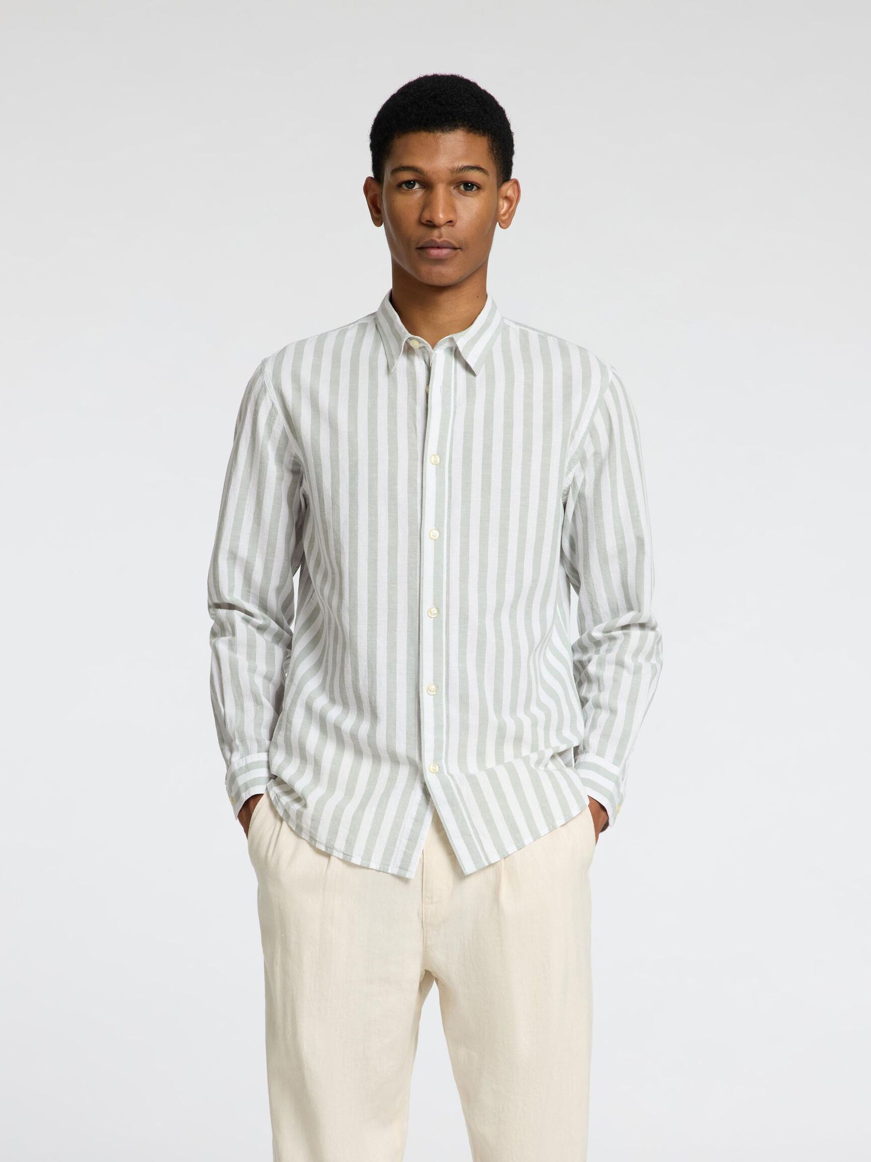 LONG SLEEVED SHIRT, Iceberg Green, highres