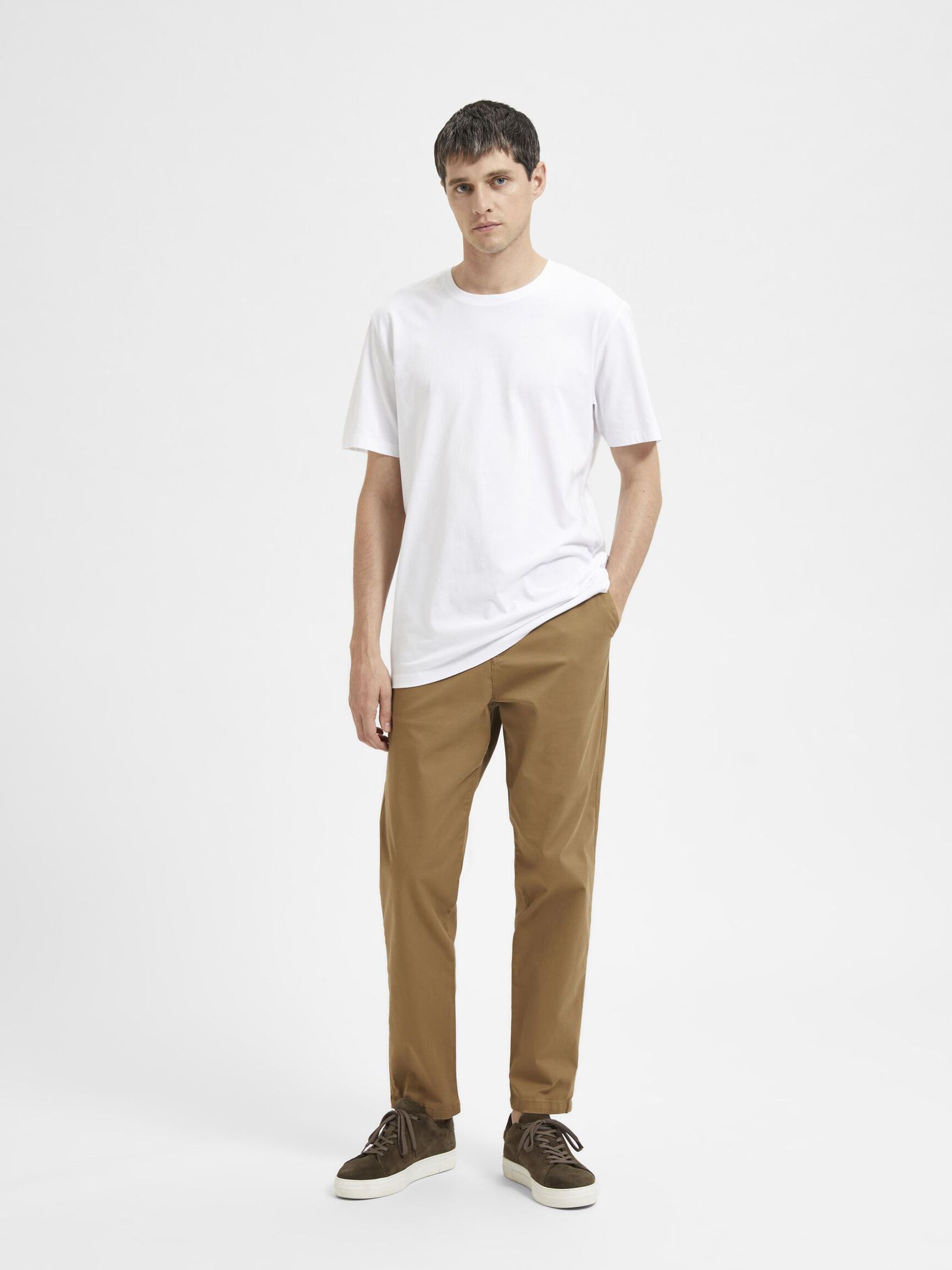 REGULAR T-SHIRT, Bright White, highres