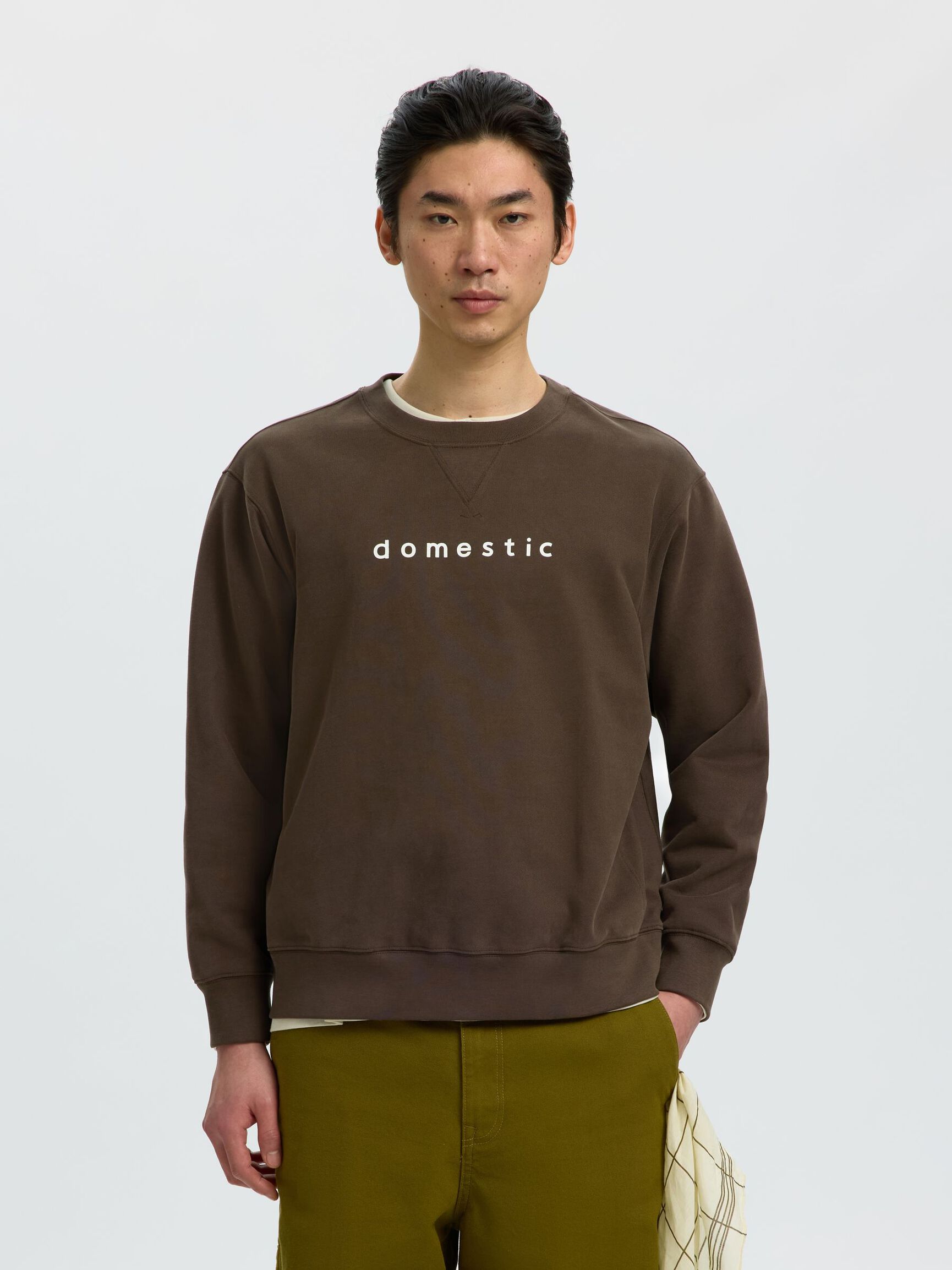 RELAXED FIT SWEATSHIRT, Turkish Coffee, highres