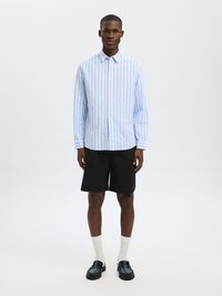 LOOSE FIT SHORTS, Black, highres