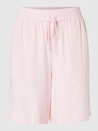 VISCOSE BLEND SHORTS, Cradle Pink, highres