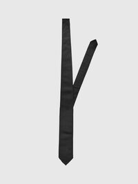PLAIN TIE, Black, highres