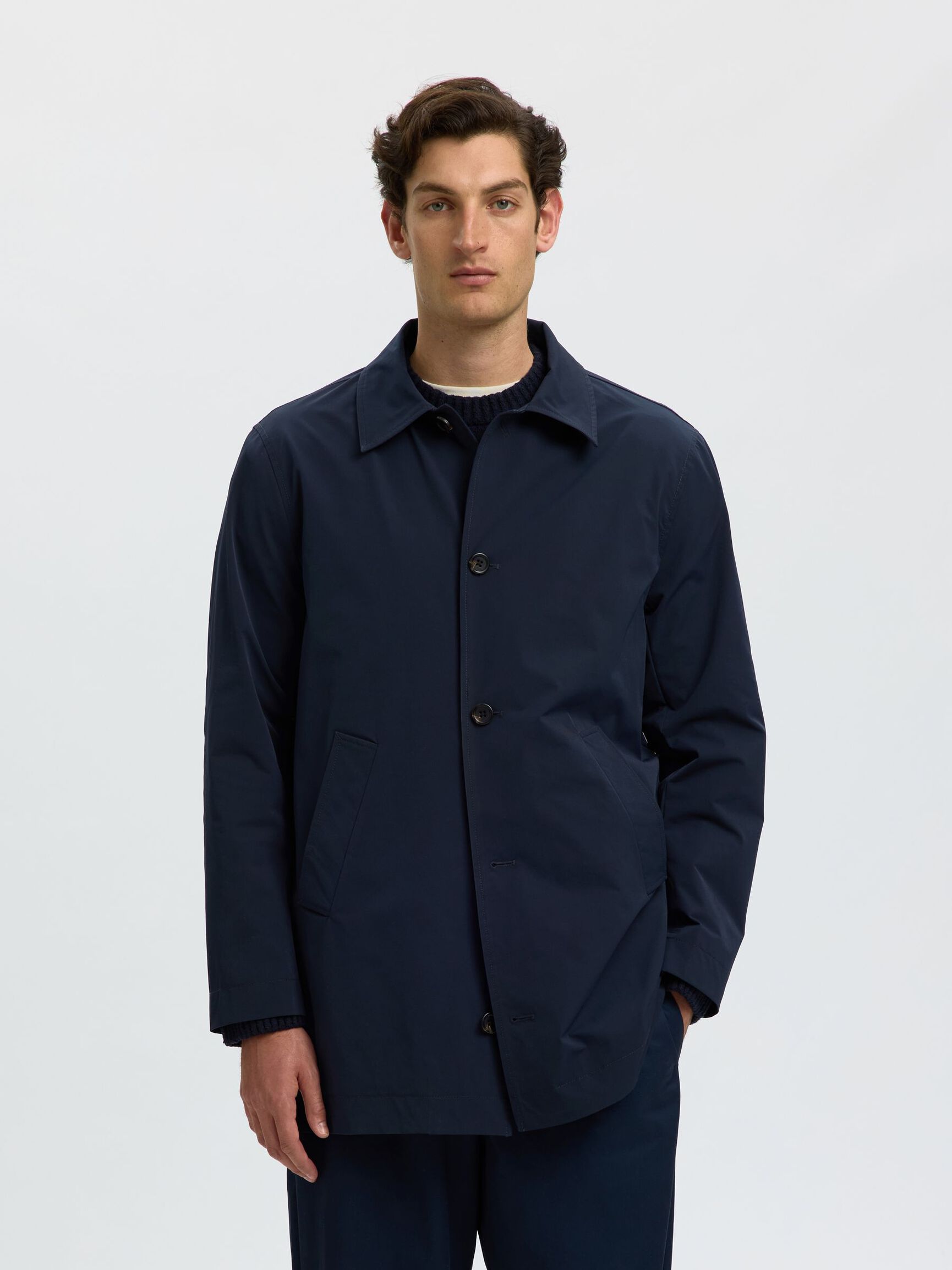 WATER REPELLENT JACKET, Sky Captain, highres