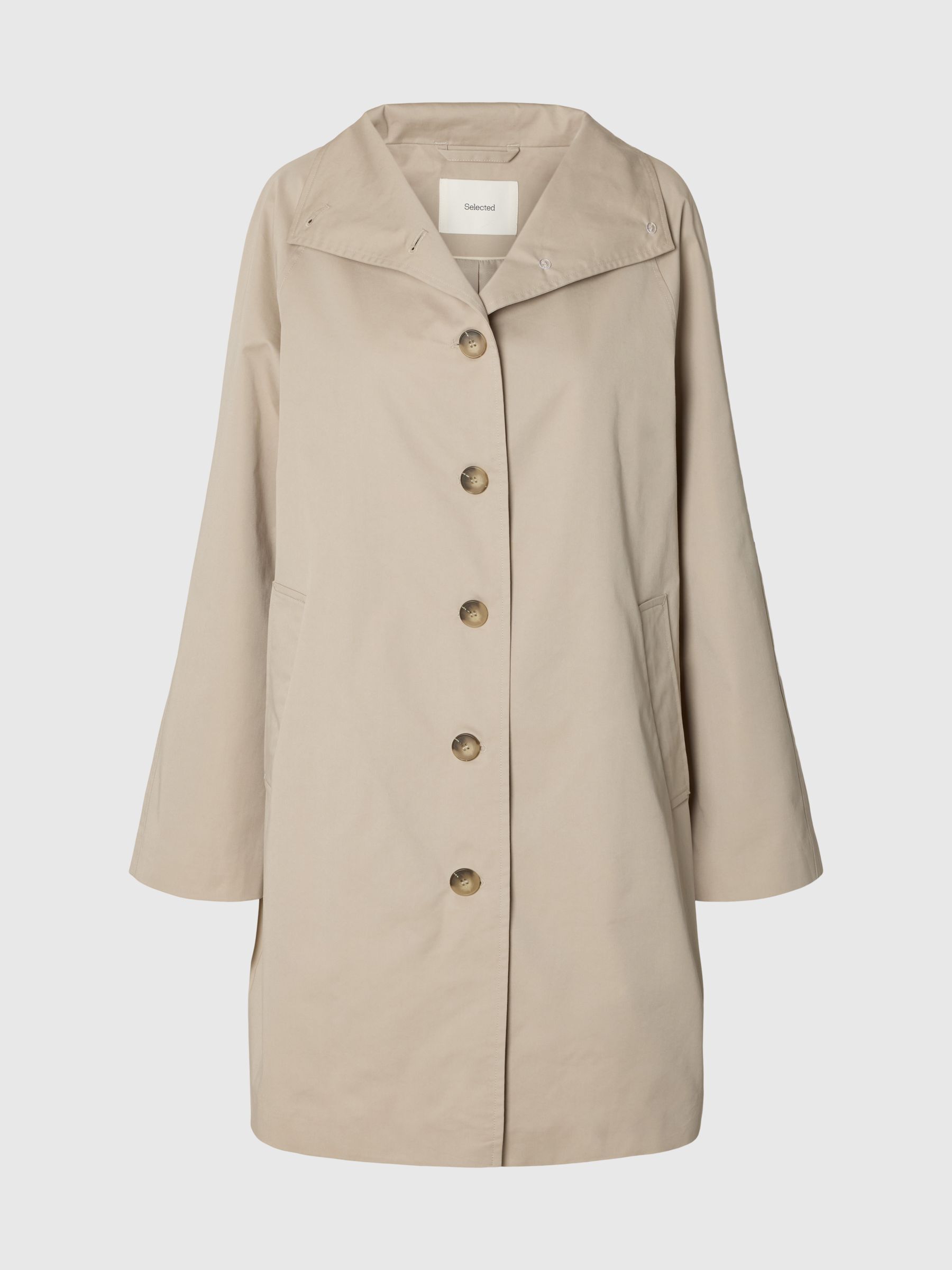 LANG TRENCHCOAT, Pure Cashmere, highres