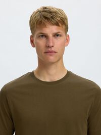 3-PACK COTTON T-SHIRT, Dark Grey Melange, highres