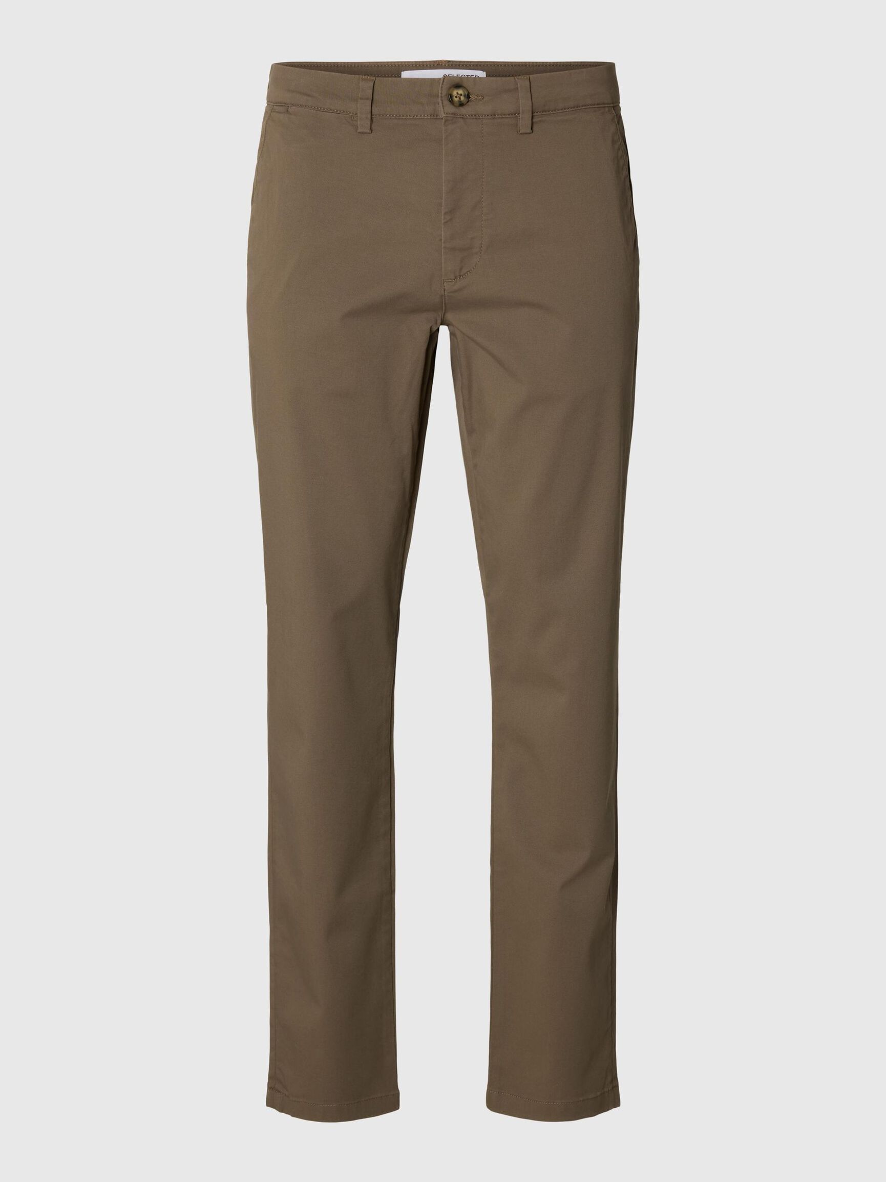 175 SLIM FIT FLEX CHINOS, Morel, highres
