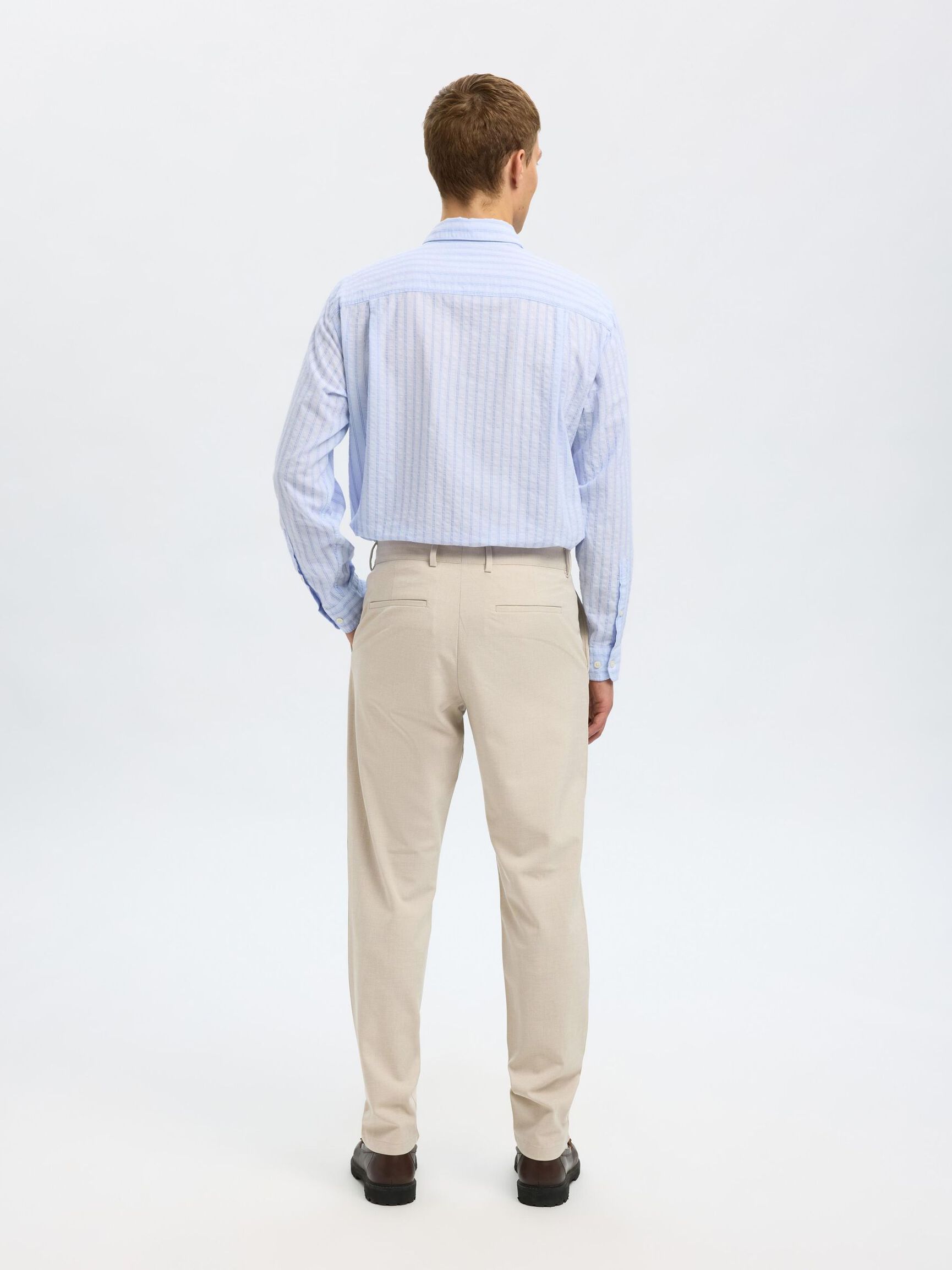 175 SLIM FIT HOSE, Egret, highres