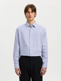 SLIM FIT HEMD, True Navy, highres