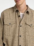 Selected BOXY FIT BOUCLÉ OVERSHIRT, Sand, highres - 16095709_Sand_1143816_006.jpg