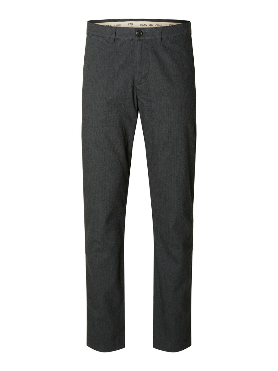 Selected 175 SLIM FIT GEBORSTELD CHINO, Dark Grey, highres - 16090139_DarkGrey_1053513_001.jpg
