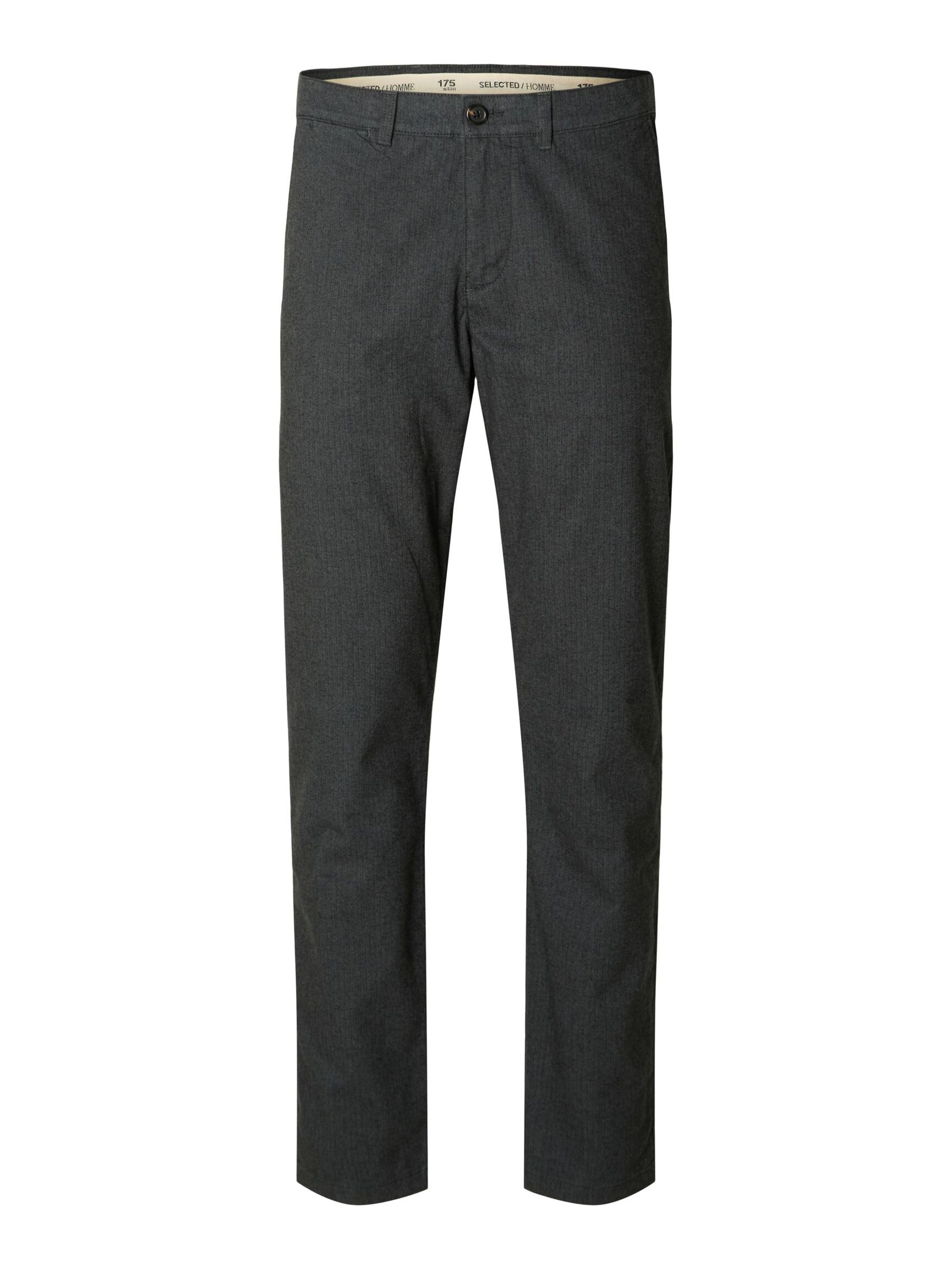 175 SLIM FIT GEBORSTELD CHINO, Dark Grey, highres