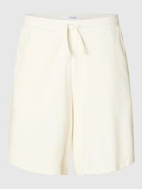 FROTTÉ SHORTS, Egret, highres