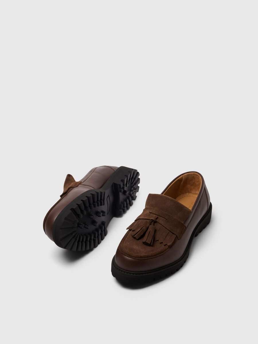 Selected WILDLEDER HALBSCHUHE, Chocolate Brown, highres - 16096695_ChocolateBrown_004.jpg
