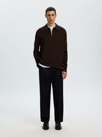 HALF ZIP PULLOVER, Delicioso, highres