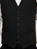 Selected VISCOSE BLEND SLIM FIT  WAISTCOAT, Black, highres - 16089406_Black_006.jpg