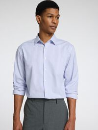 SLIM FIT OVERHEMD, Light Blue, highres
