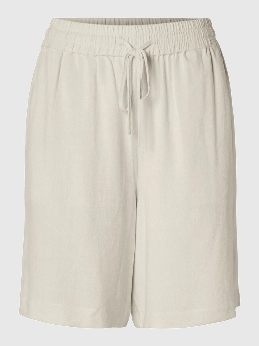 Selected VISKOSEMIX SHORTS, Sandshell, highres - 16093932_Sandshell_001.jpg