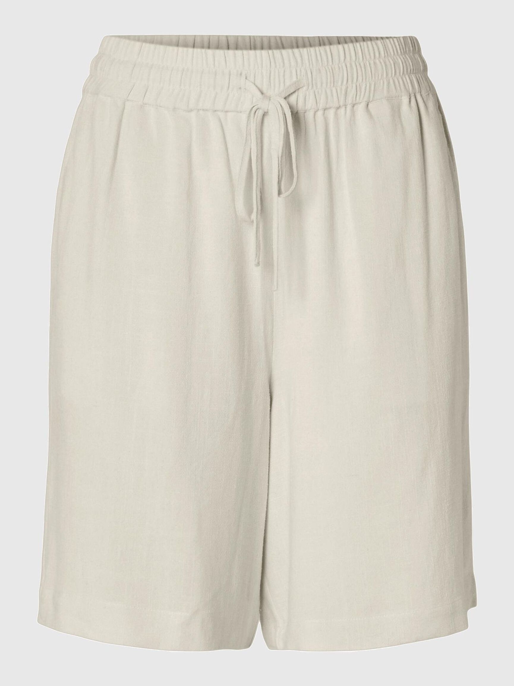VISKOSEBLANDING SHORTS, Sandshell, highres