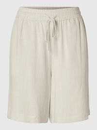 VISKOSEBLANDING SHORTS, Sandshell, highres