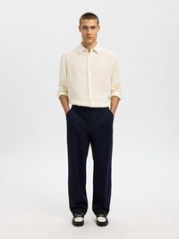 RELAXED FIT  SHIRT, Egret, highres
