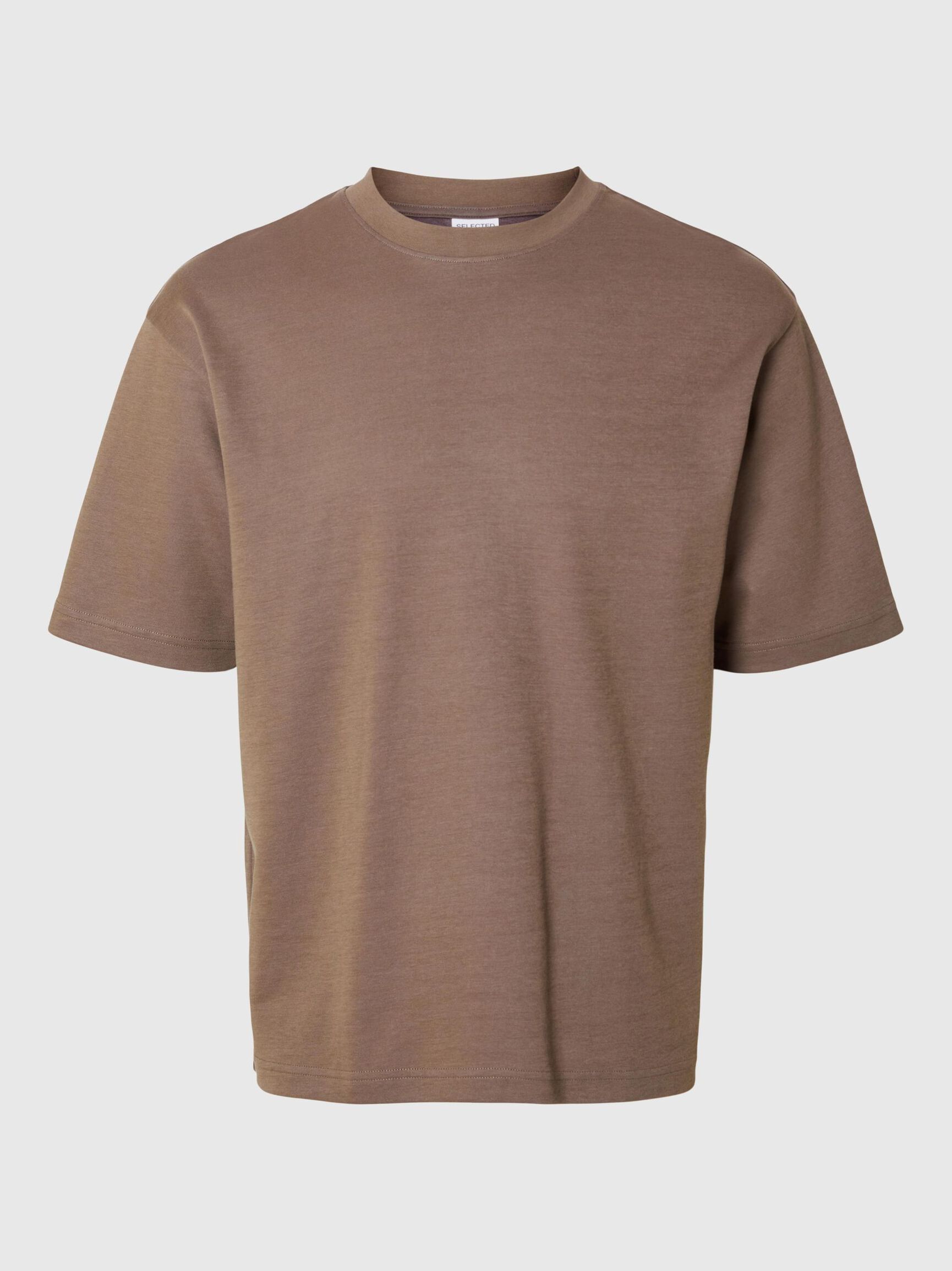 LOOSE FIT T-SHIRT, Morel, highres