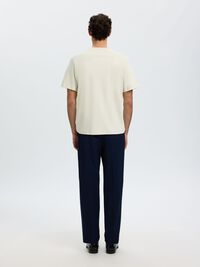 REGULAR FIT T-SHIRT, Silver Birch, highres