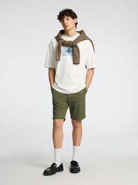 IMPRIMÉ T-SHIRT RAS DU COU, Egret, highres